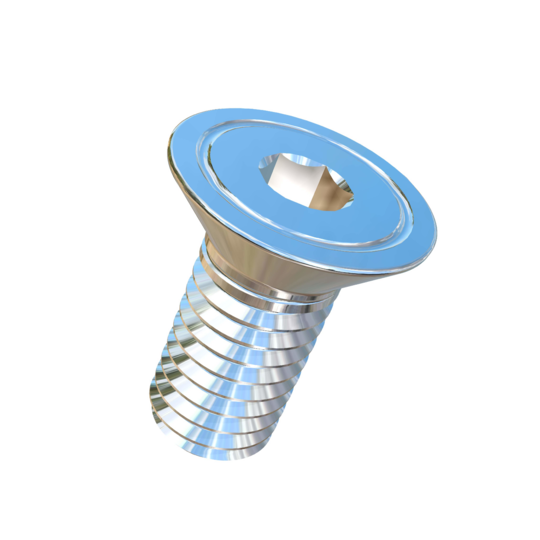 Titanium 7/16-14 X 1 UNC Flat Head, Socket Drive, Allied Titanium Machine Screw